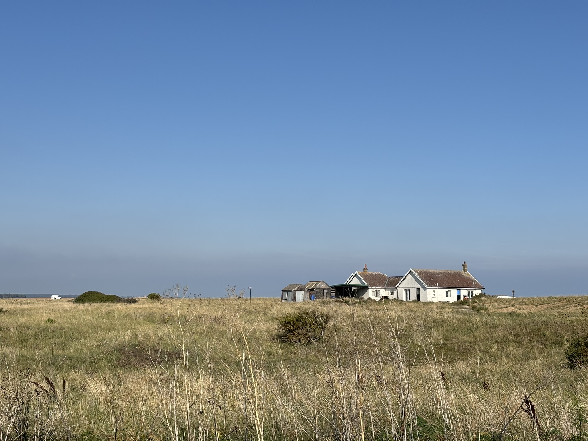 Atmospheric beach details at Shingle Street
