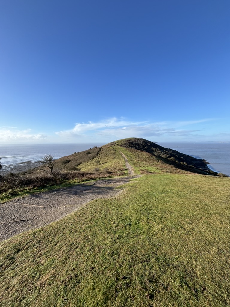 Brean Down limestone headland