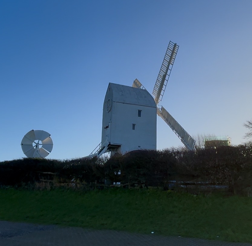 Jack and Jill Windmills on the South Downs