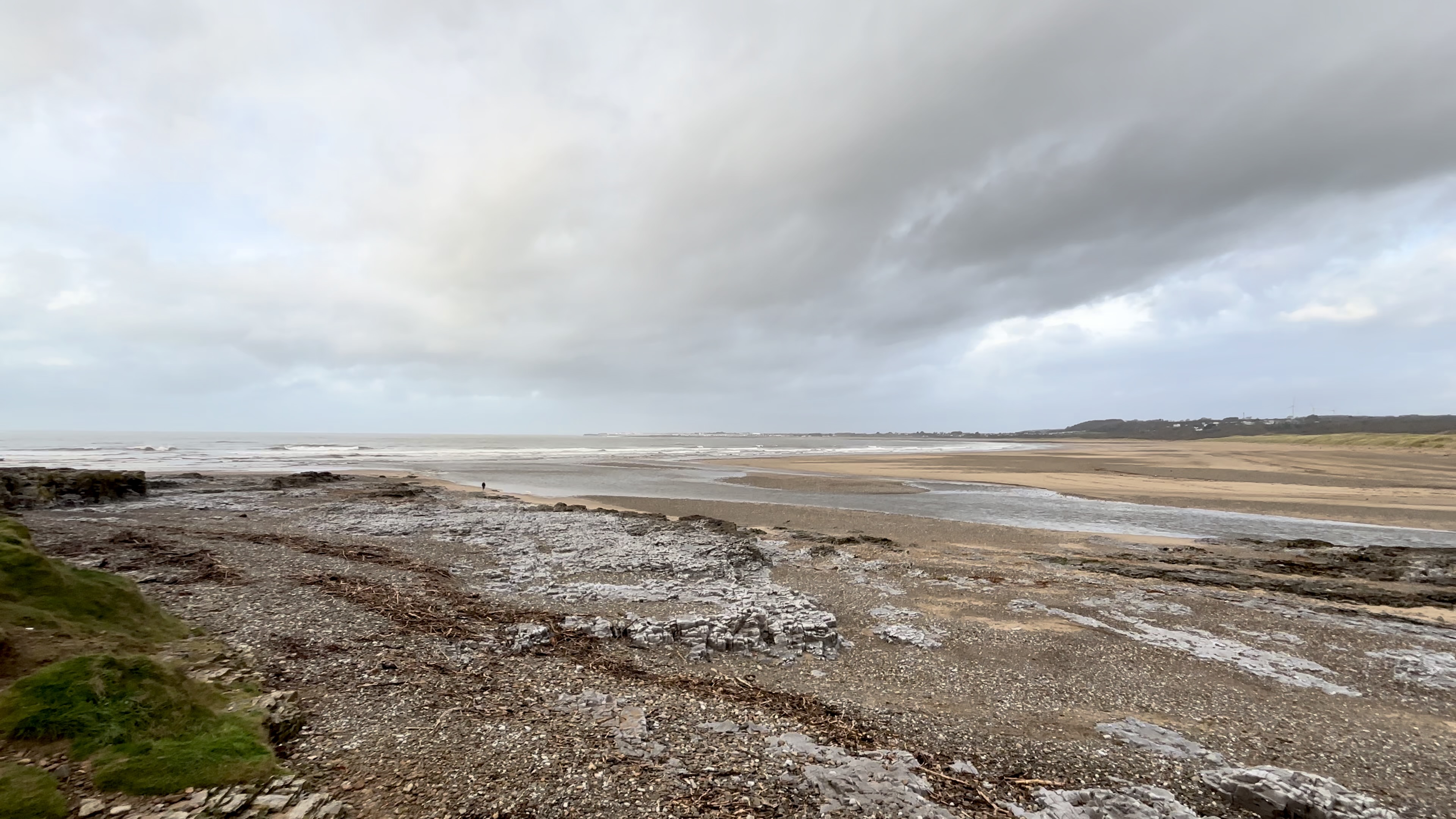 Ogmore-by-Sea wide bay view