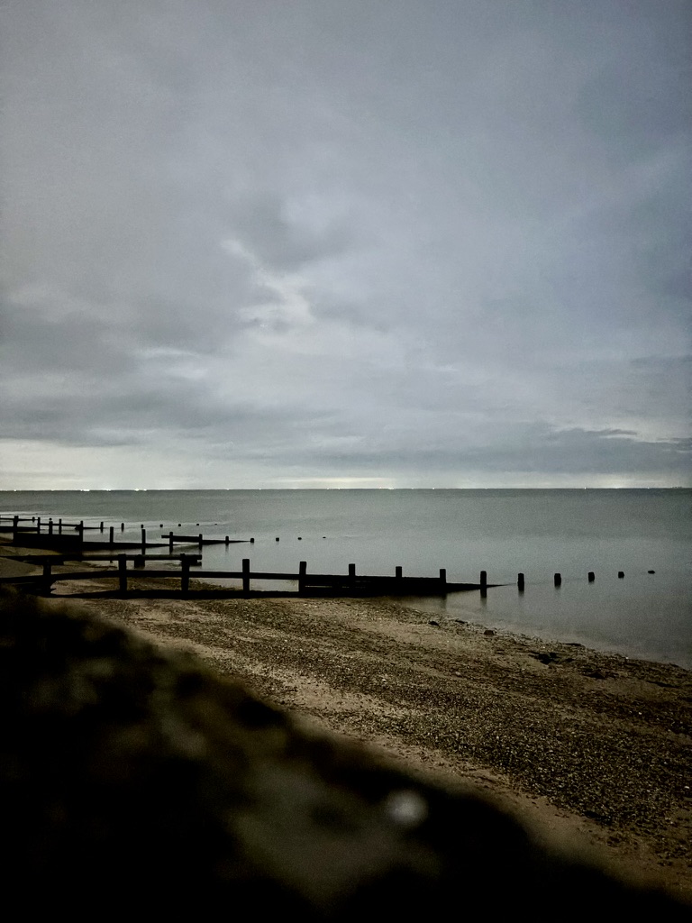 Shellness beach on the Isle of Sheppey