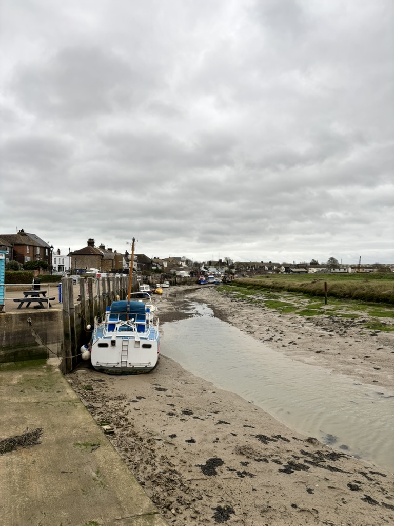 Queenborough Harbour on the Isle of Sheppey