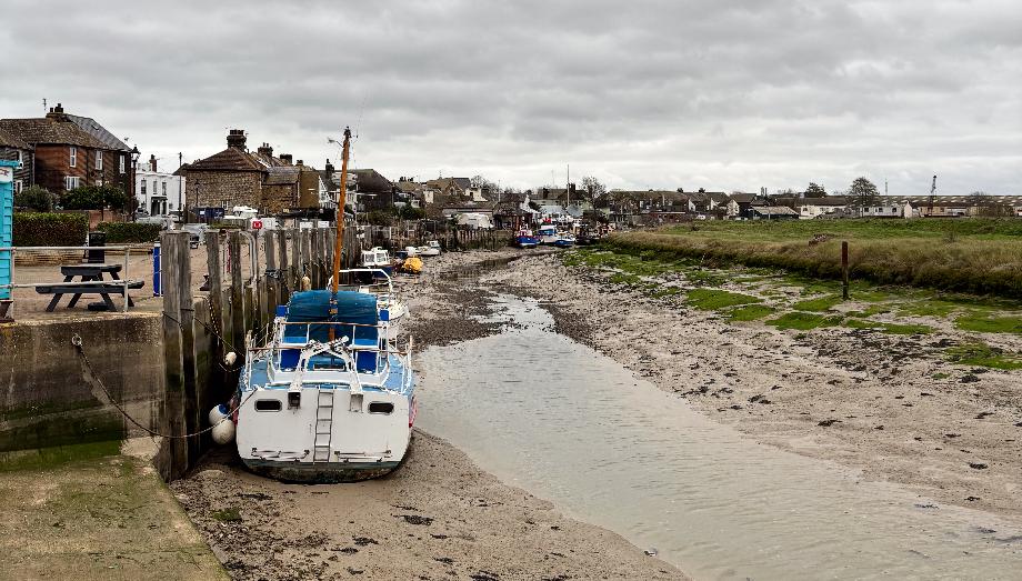 Queenborough Harbour on the Isle of Sheppey