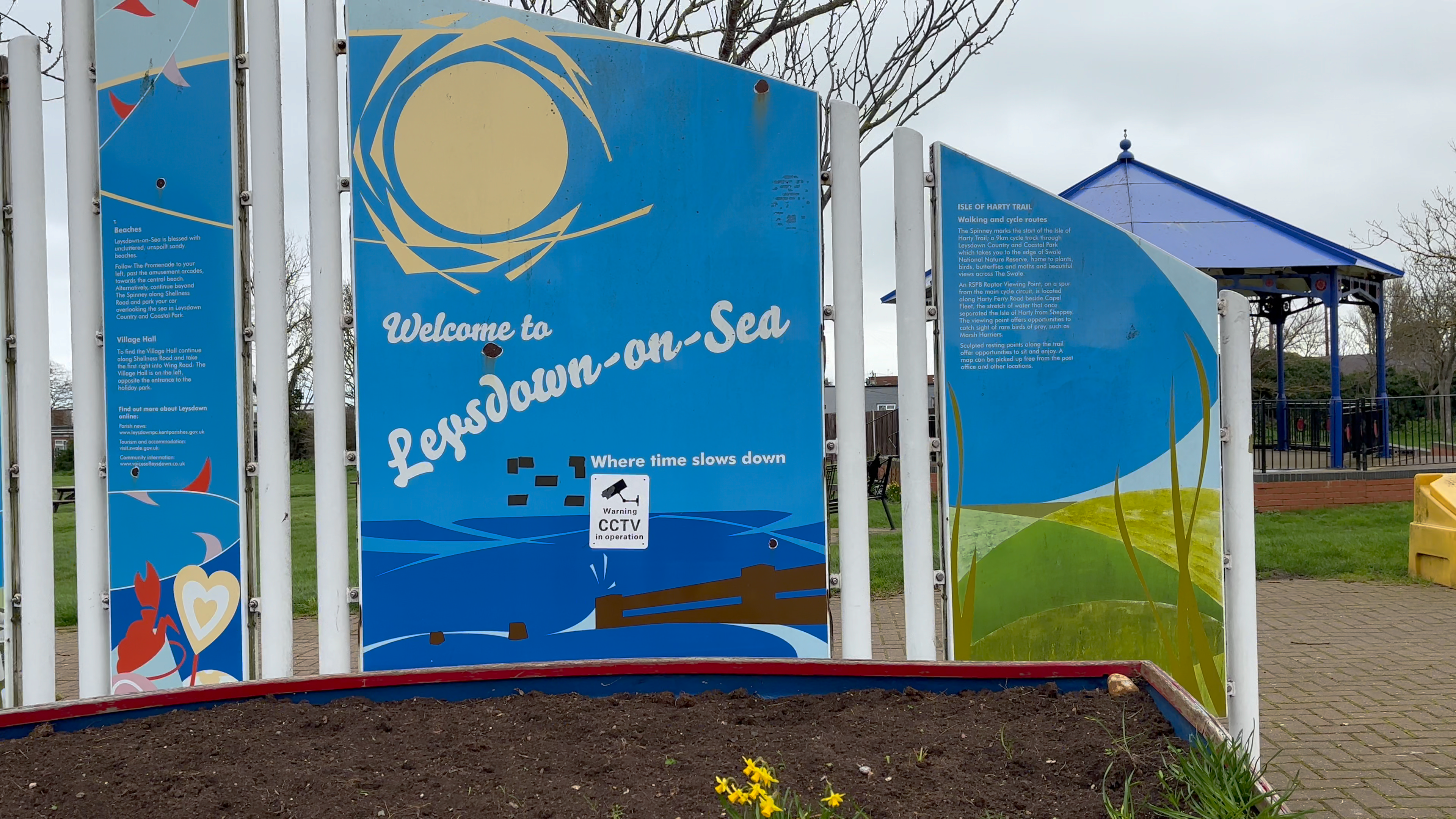 Retro seaside atmosphere at Leysdown