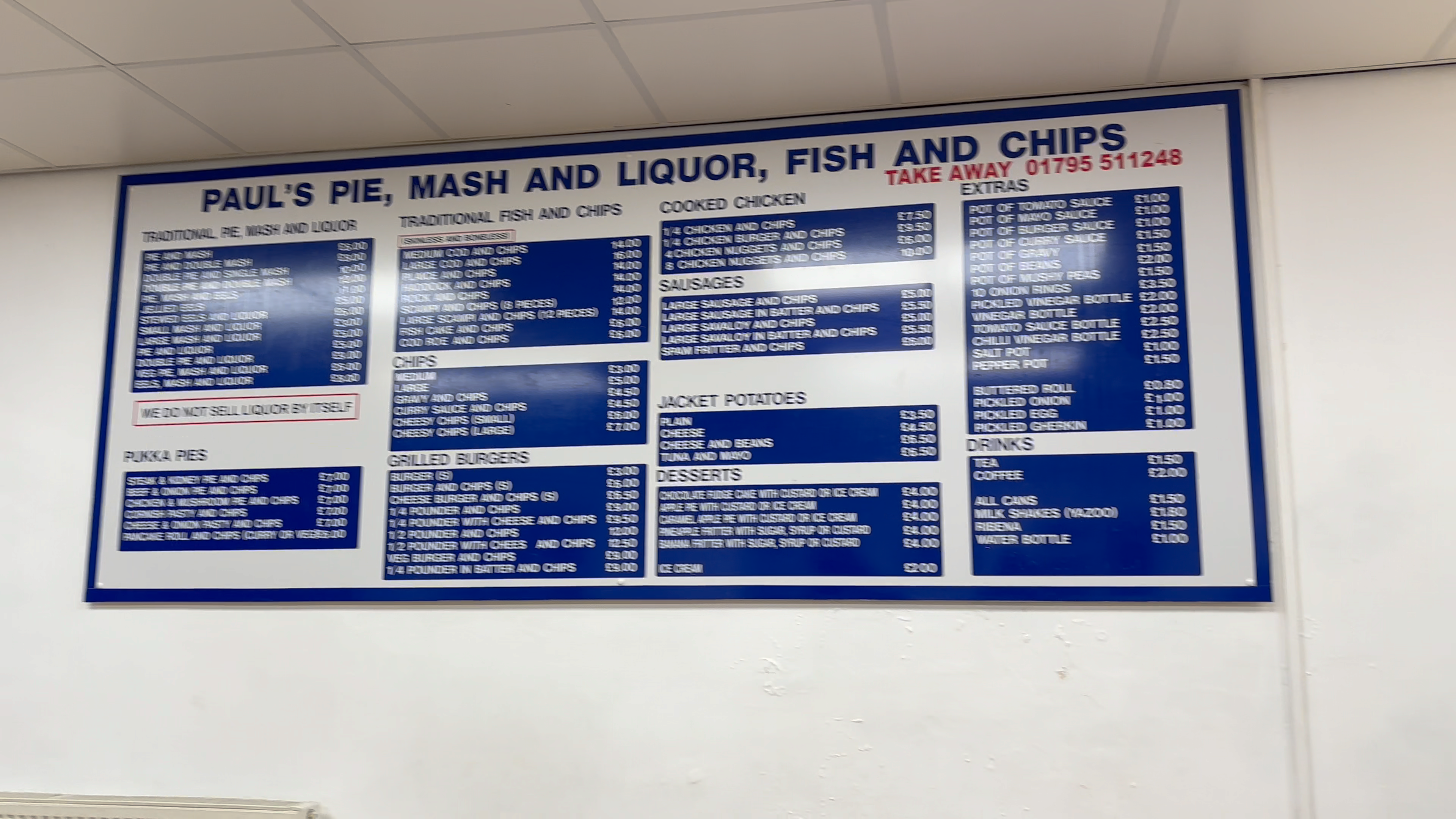 Bakery or food stop in Leysdown